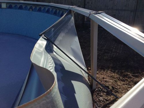 Above Ground Pool Wall Replacement
 My 24 foot round above ground pool seats broke in four