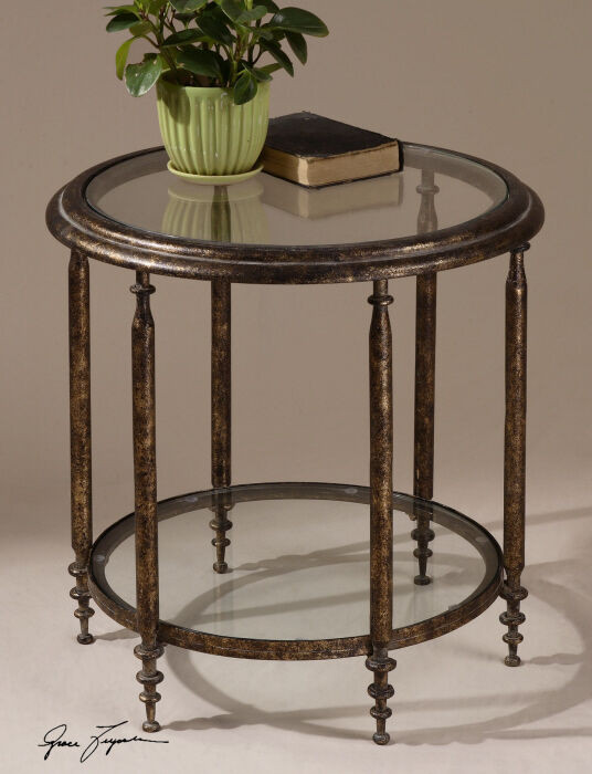 Accent Tables For Living Room
 Accent Side End Table Formal Living Room Furniture Round