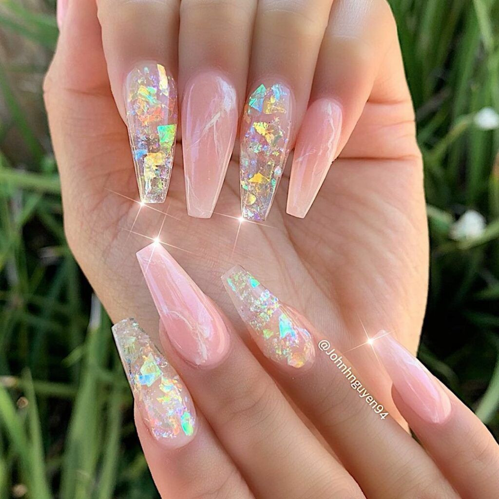 Acrylic Nail Designs 2020
 30 Fancy Coffin Acrylic Nails For 2020 Coffin acrylic