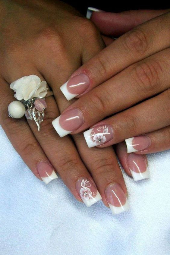 Acrylic Nail Designs French Tip
 Top 40 Unique French Acrylic Nails