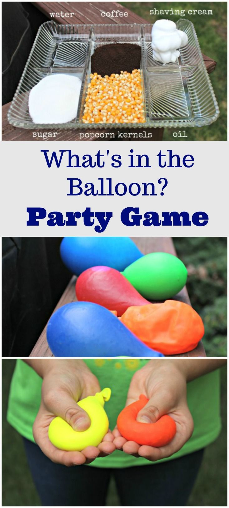 Activities For Birthday Party
 Party Games for Kids Mystery Sensory Balloons