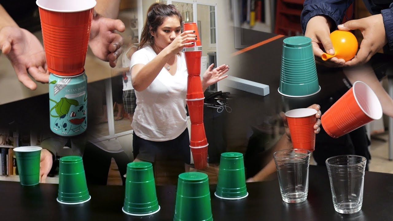 Adult Fun Party
 8 Fun & Cheap Party Games with Cups Minute to Win It