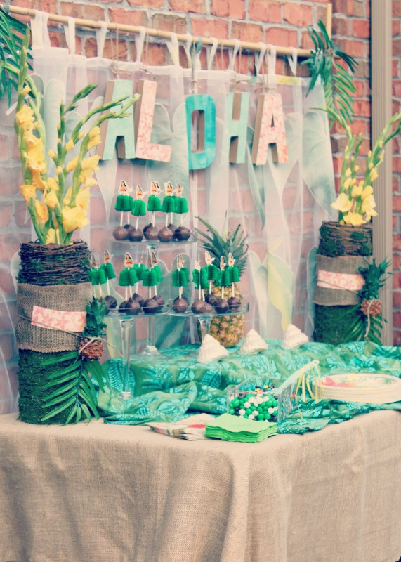 Adult Summer Party Ideas
 Vintage Luau Party Style Oh My Creative