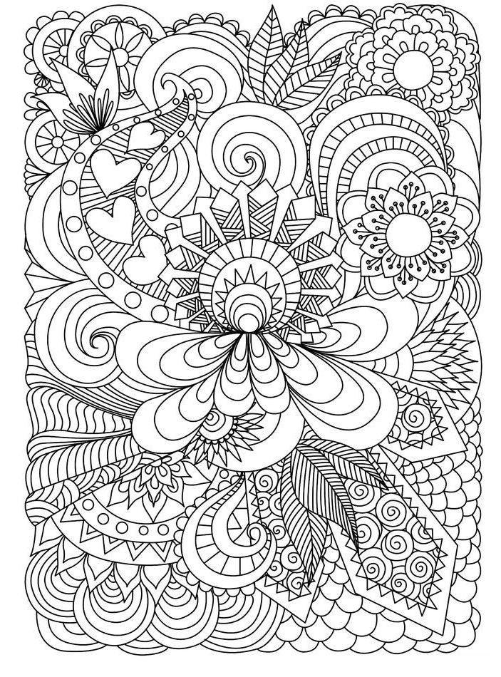 Advanced Coloring Books For Adults
 Coloring Pages for Adults Adult coloring
