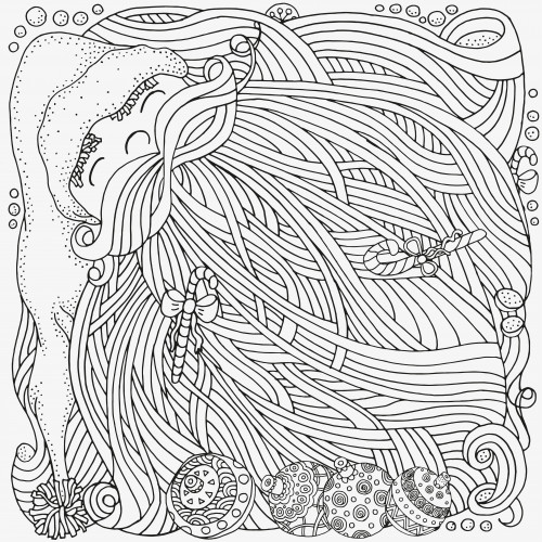 Advanced Coloring Books For Adults
 Advanced Christmas Coloring Page 19