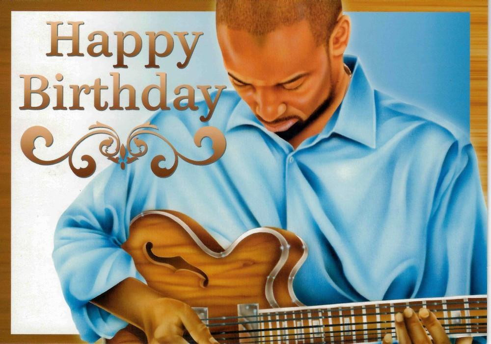 African American Birthday Cards
 Happy Birthday African American Birthday Card