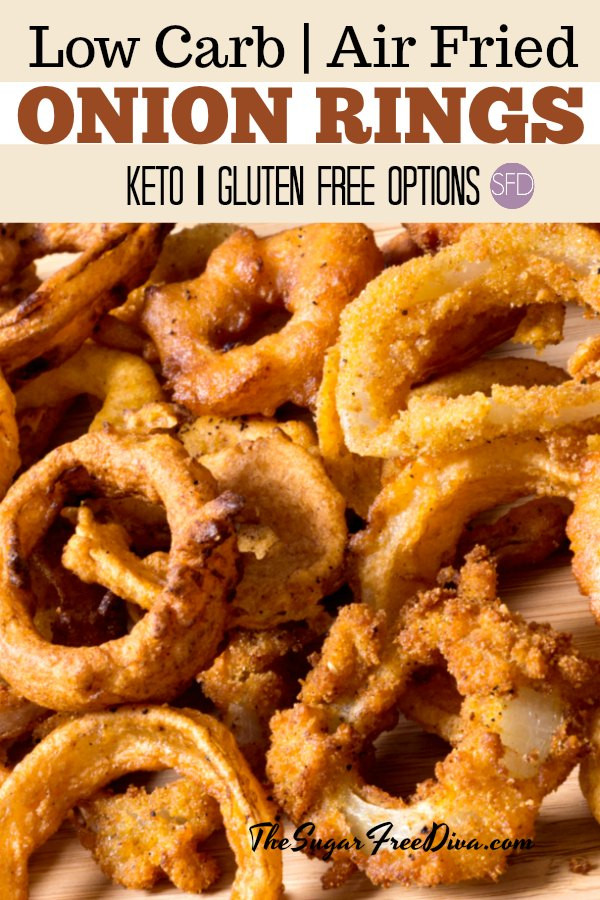 Air Fryer Low Carb Recipes
 Really easy and Yummy Low Carb Air Fried ion Rings