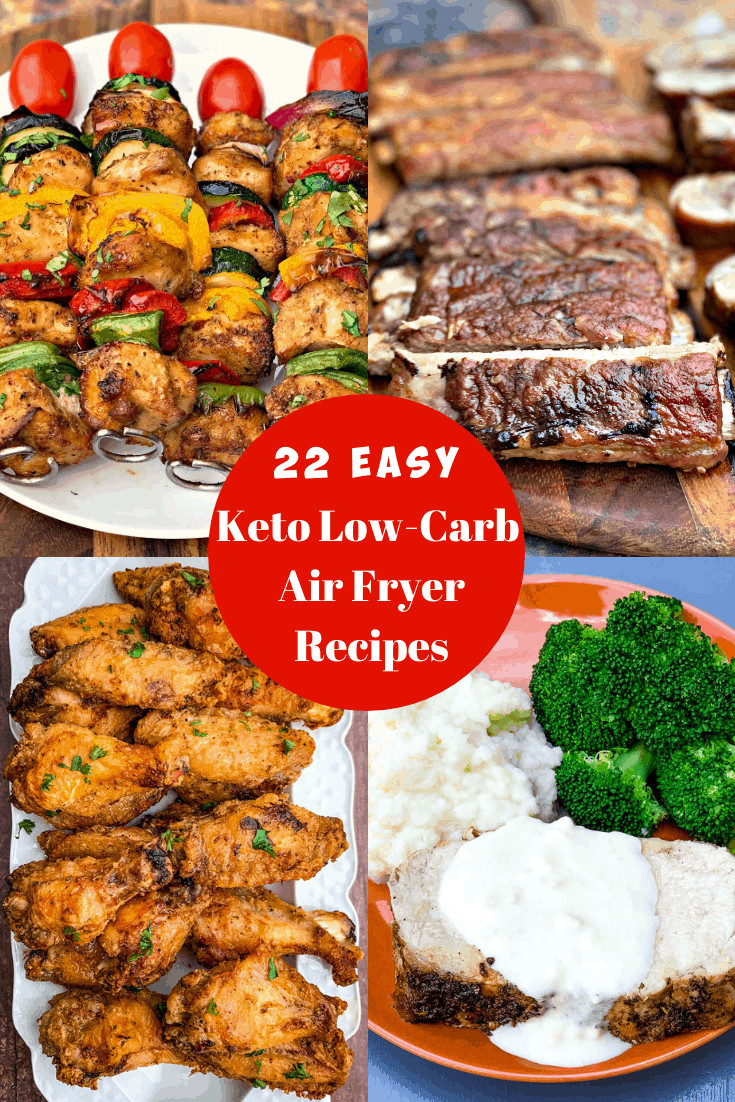 Air Fryer Low Carb Recipes
 22 Quick and Easy Keto Low Carb Air Fryer Recipes