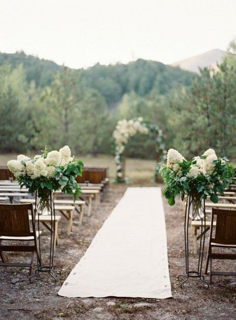 Aisle Decorations For Outdoor Wedding
 17 Best images about Outdoor Wedding Aisle Decor on