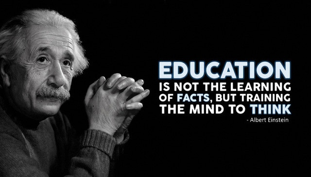 Albert Einstein Educational Quotes
 Education Albert Einstein Quotes Motivational Poster