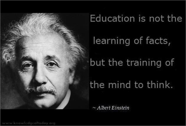 Albert Einstein Educational Quotes
 Einstein Quotes About Education QuotesGram