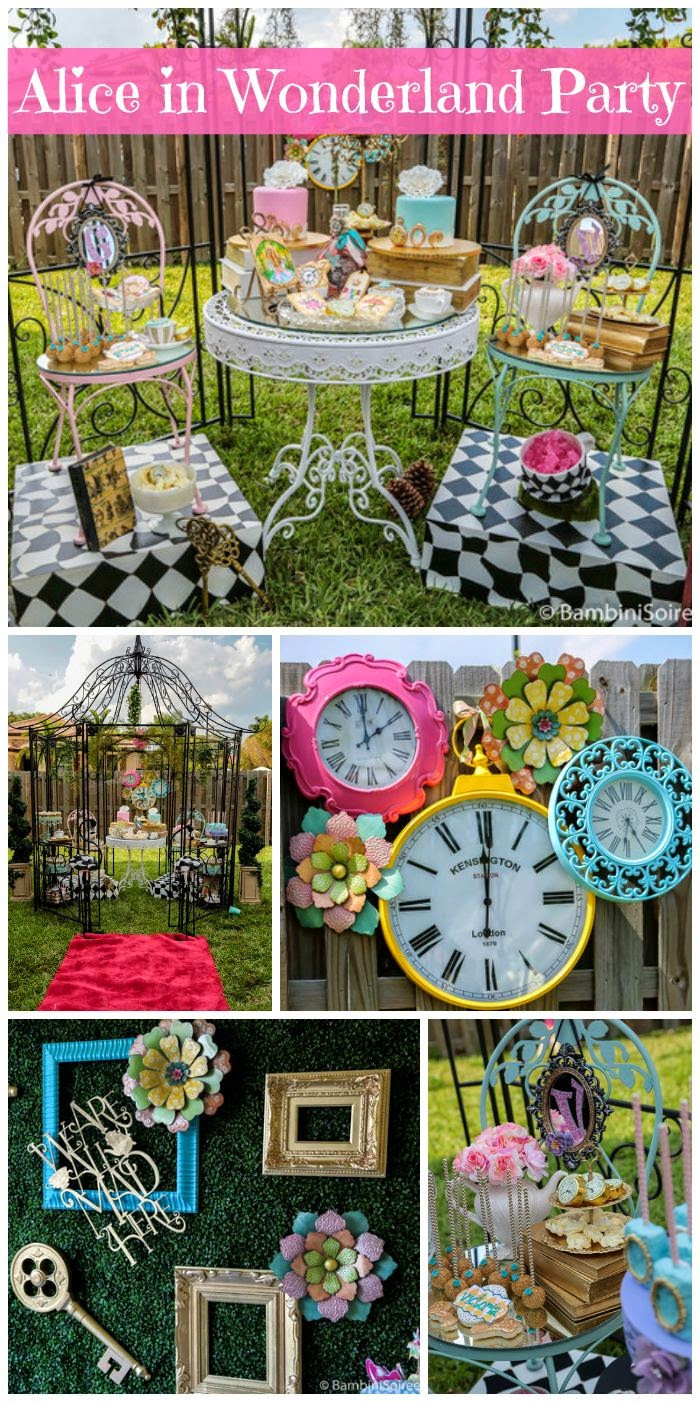 Alice In Wonderland Birthday Decorations
 34 Creative Girl First Birthday Party Themes & Ideas My