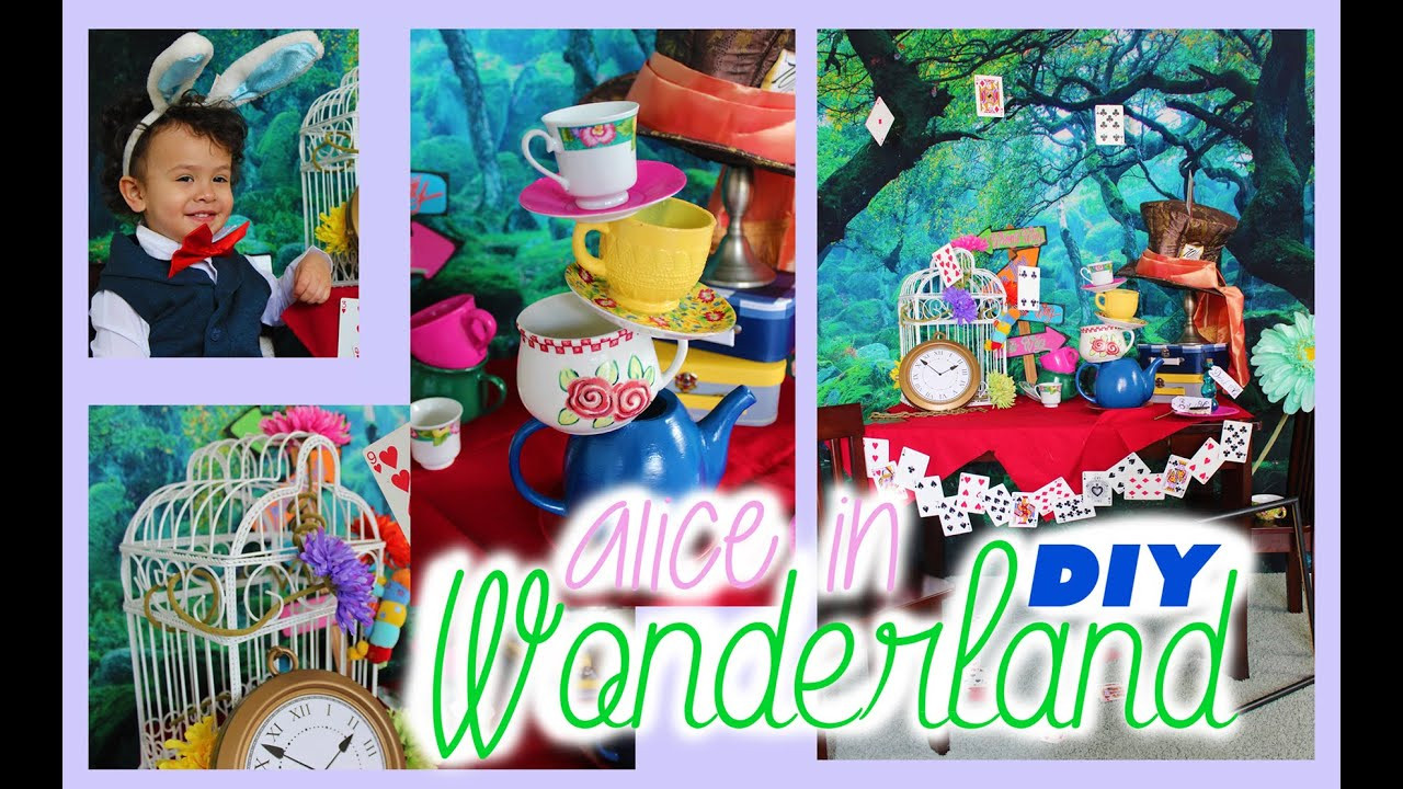 Alice In Wonderland Decorations DIY
 Alice in Wonderland DIY