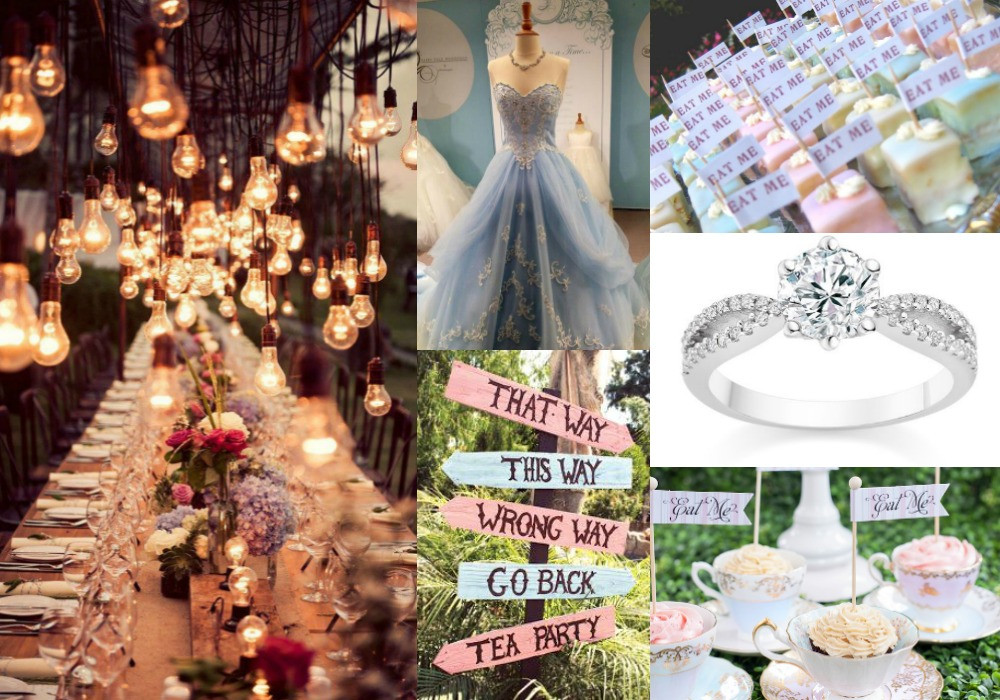 Alice In Wonderland Themed Wedding
 Our Dream Wedding Alice In Wonderland Themed ♥