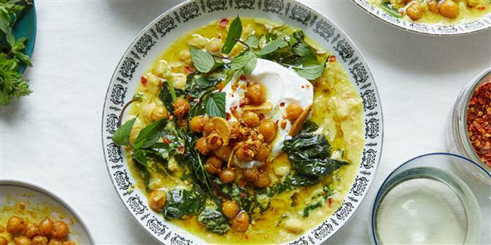 Alison Roman Chickpea Stew
 Spiced Chickpea Stew with Coconut and Turmeric TODAY