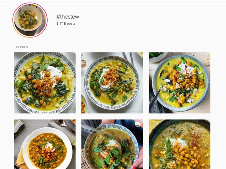 Alison Roman Chickpea Stew
 How The Stew recipe went viral and took over Instagram