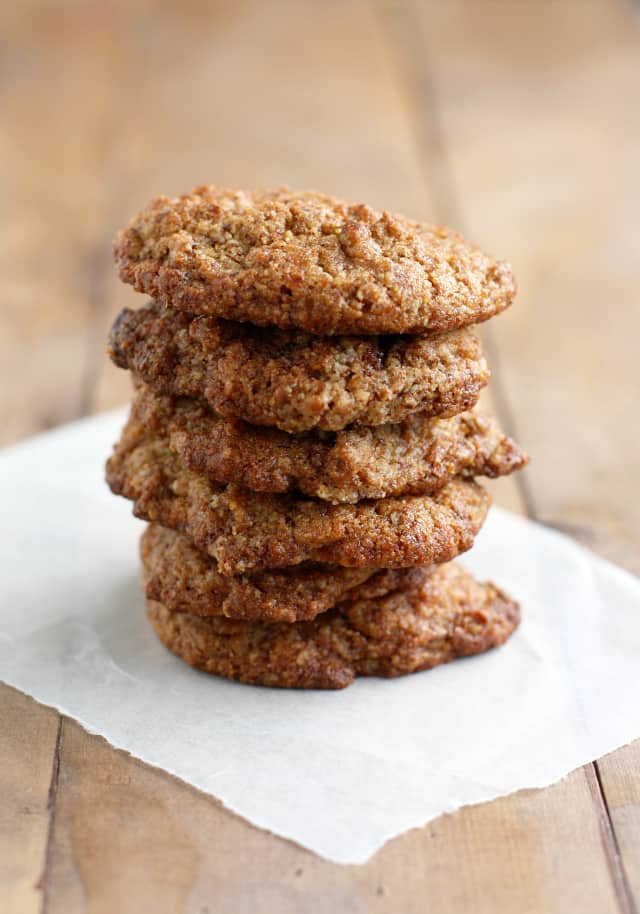 Almond Meal Cookies Recipe
 Chewy Almond Meal Cookies The Pretty Bee