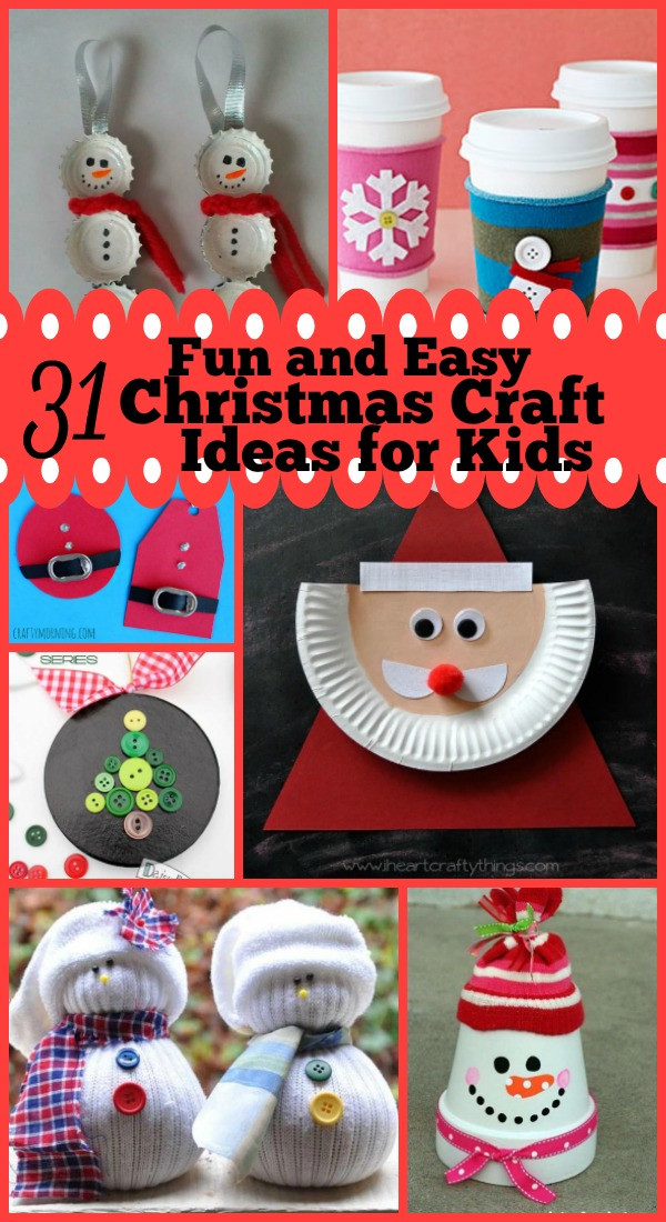 Amazing Christmas Gifts For Kids
 31 Easy and Fun Christmas Craft Ideas for Kids Christmas