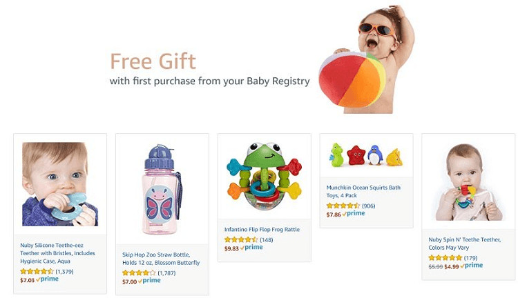 Amazon Prime Baby Registry Gift
 Amazon Prime Baby Registry Promotion Free Baby Wel e