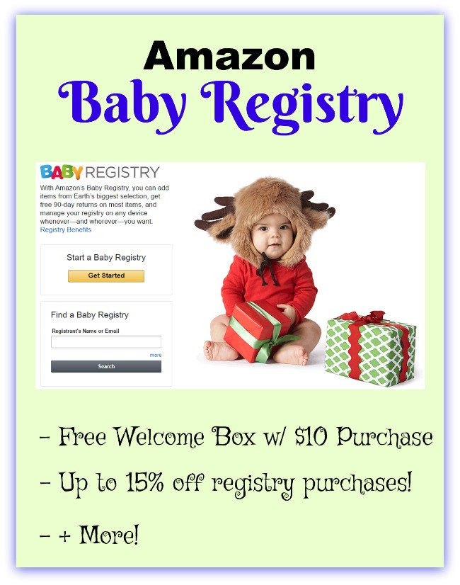 Amazon Prime Baby Registry Gift
 Amazon Baby Registry & Freebies Free Wel e Box Gift