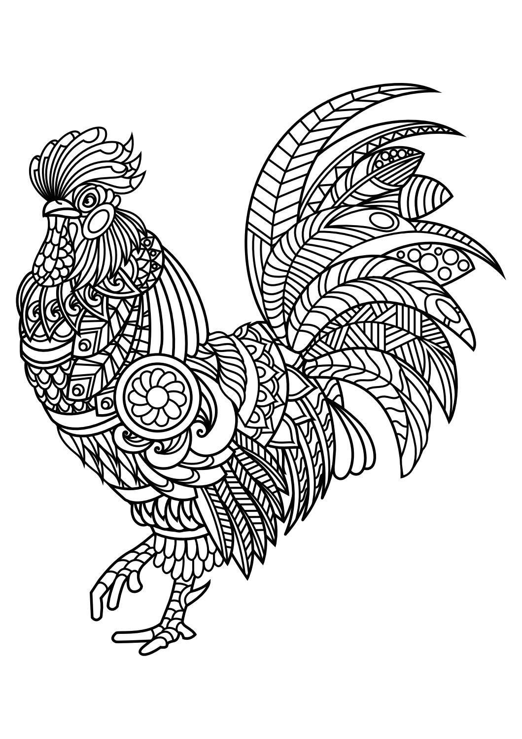 Animal Coloring Pages For Adults
 Animal coloring pages pdf