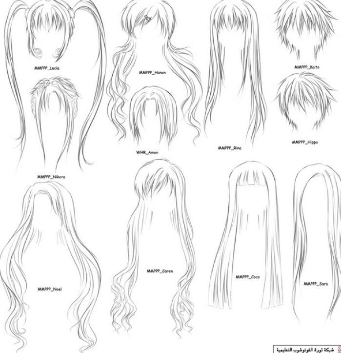 Anime Female Hairstyles
 Anime Girl Hairstyles