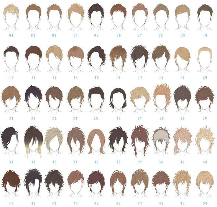 Anime Hairstyle Names
 Anime hairstyle reference guide for your next haircut