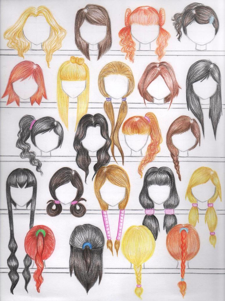 Anime Hairstyle Names
 Hairdye Color List Henryx Age Conan Blog Girl Hair