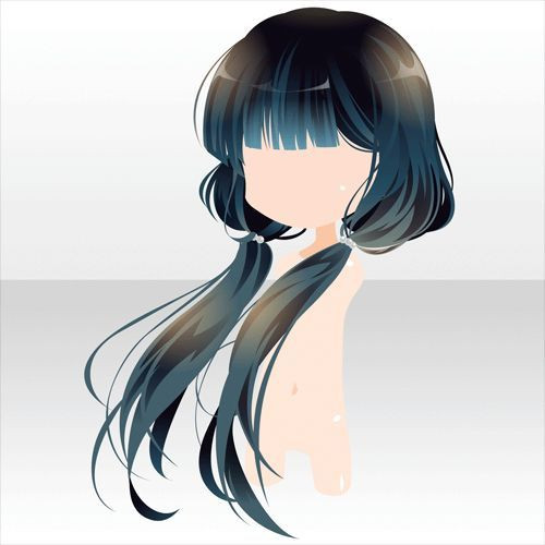 Anime Hairstyles Long
 Pin on Anime hair