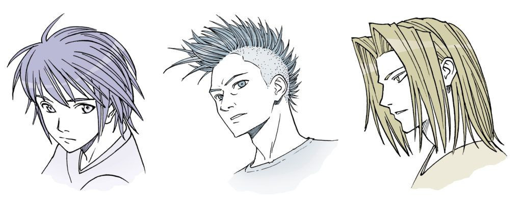 Anime Male Hairstyles
 Anime Male Hair Drawing at GetDrawings