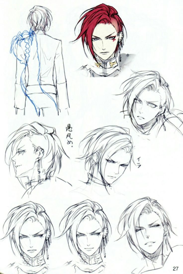 Anime Male Hairstyles
 Male Anime Hairstyles