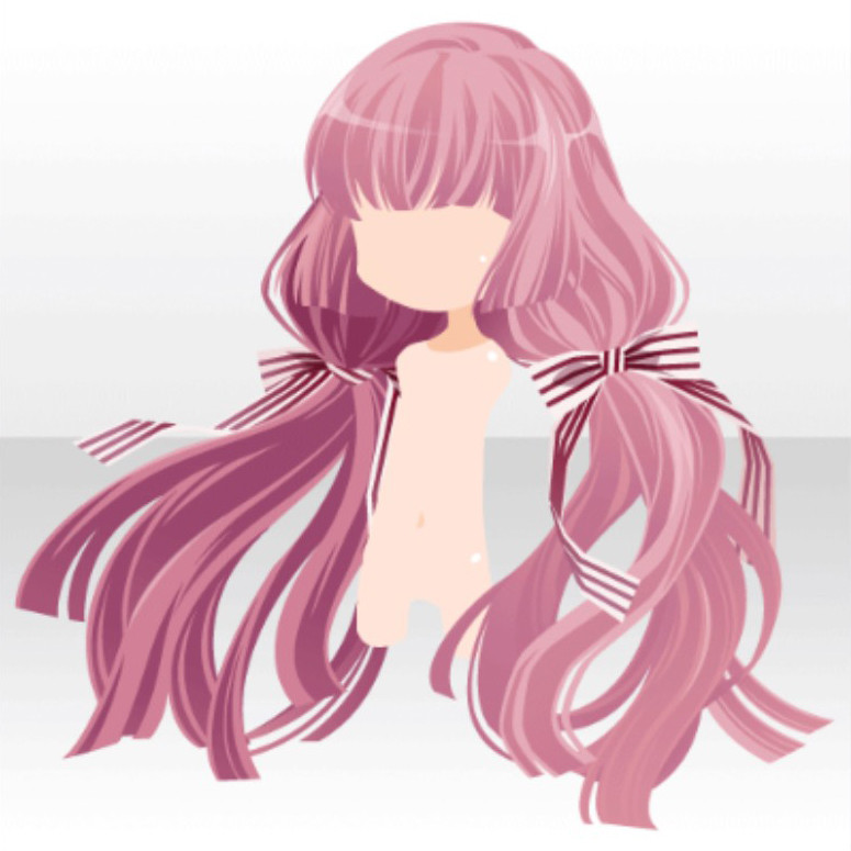 Anime Pigtail Hairstyles
 Image Hairstyle Yourei Witch Pigtails Hair ver A pink