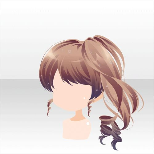Anime Ponytail Hairstyle
 55 best Side Ponytail Hairstyle images on Pinterest