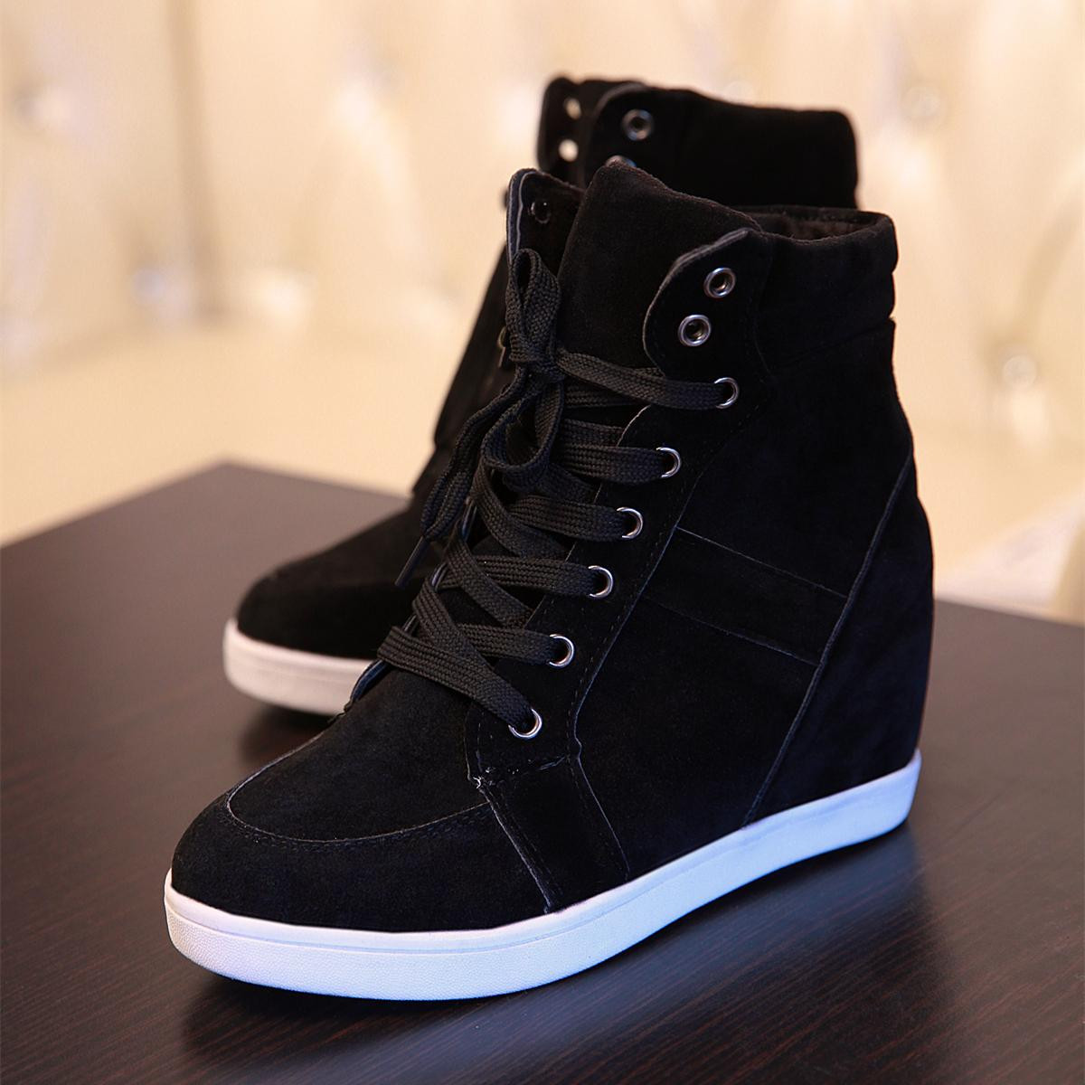 Anklet With Sneakers
 Hot Sale Brand New Fashion Women S High Top Lace Up