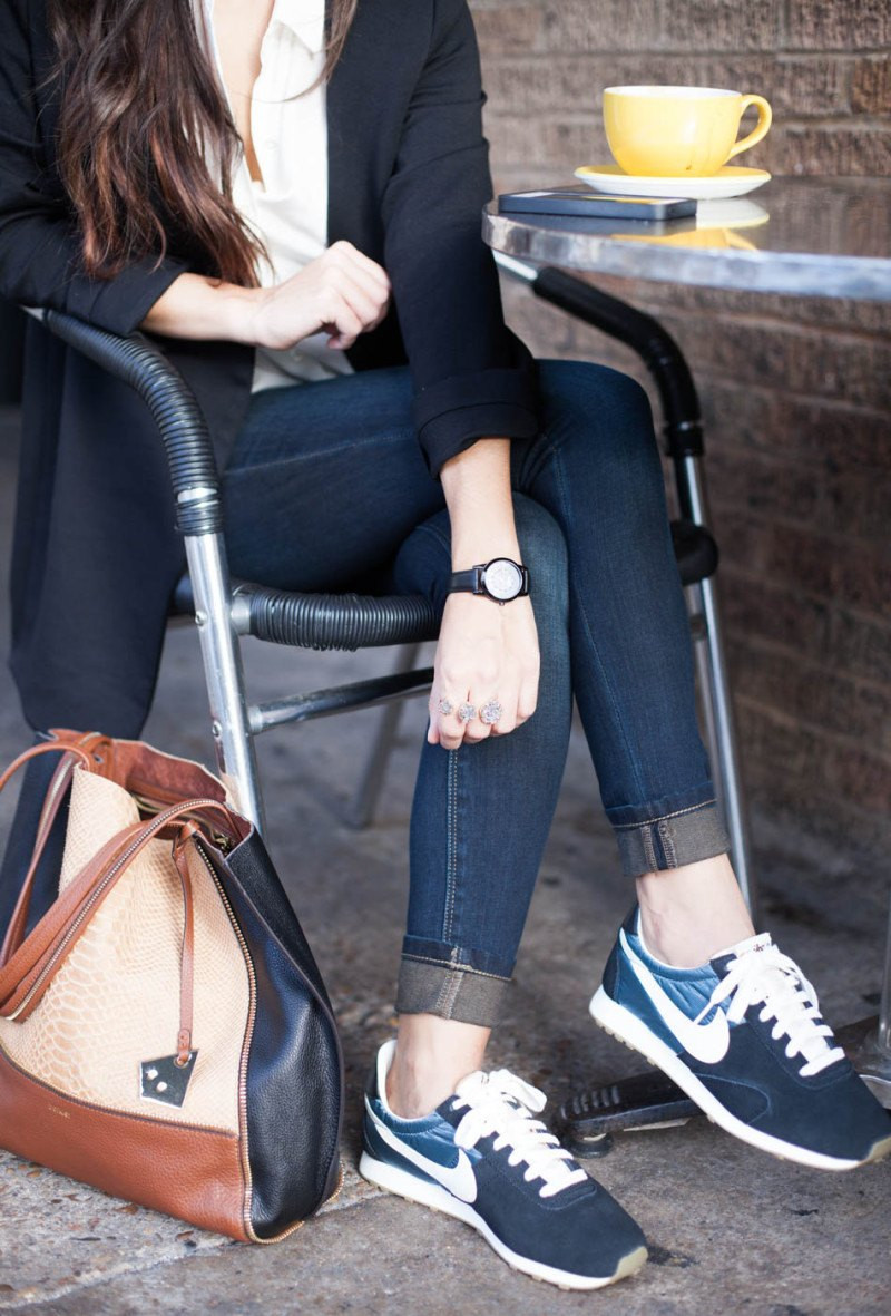 Anklet With Sneakers
 5 Tips on Wearing Sneakers with Jeans & Skirts