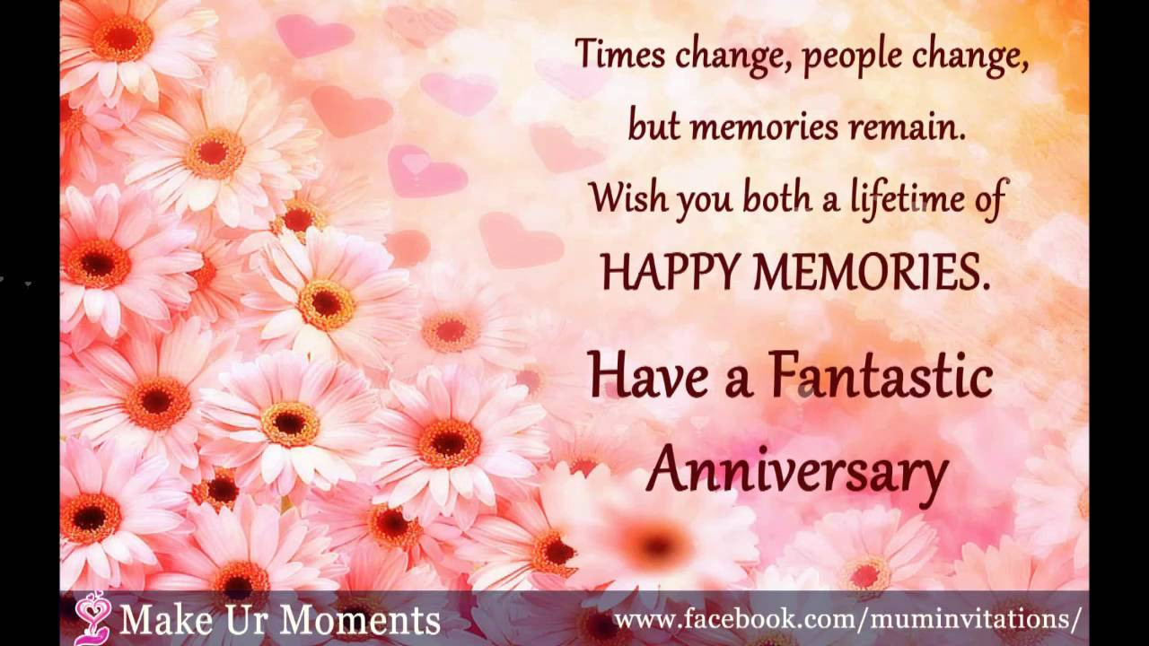 Anniversary Quotes For Couple
 BEST HAPPY ANNIVERSARY WISHES FOR COUPLE