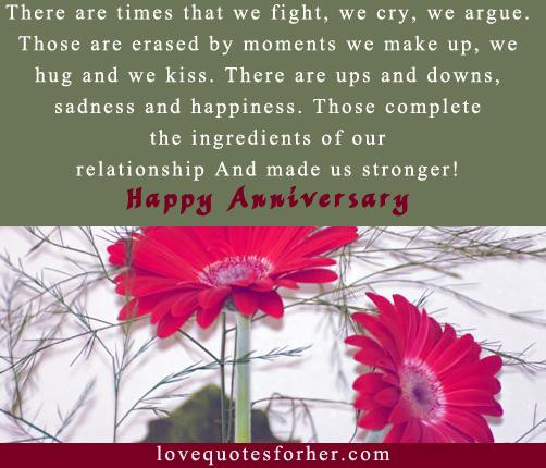 Anniversary Quotes For Her
 Anniversary Quotes And Sayings QuotesGram