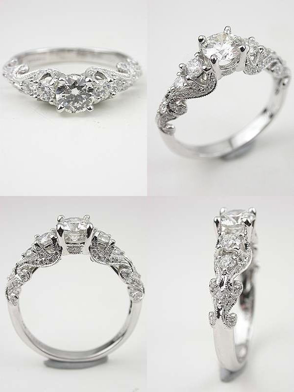 Antique Style Wedding Rings
 20 Stunning Wedding Engagement Rings That Will Blow You Away