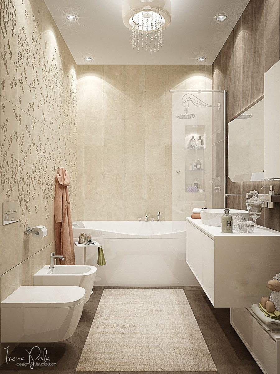 Apartment Bathroom Decor
 Luxury Bathroom Decorating Ideas With Beautiful a