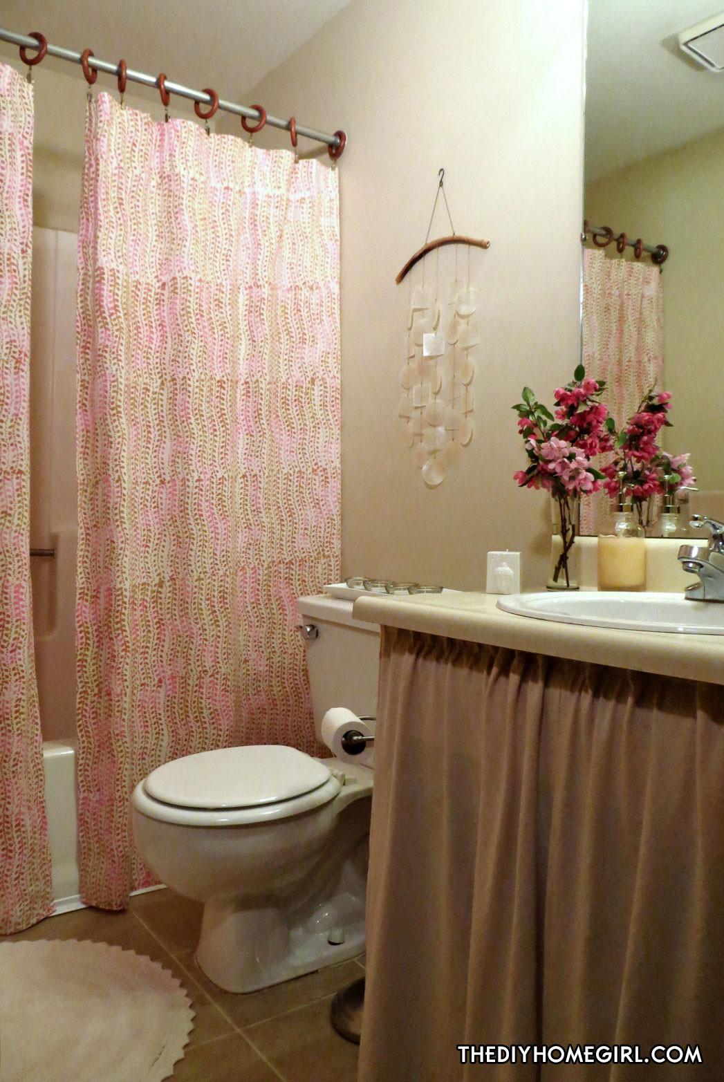 Apartment Bathroom Decor
 Warm & Feminine Apartment Bathroom Makeover – The Decor Guru