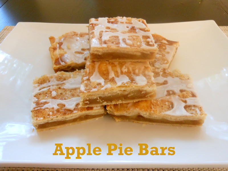 Apple Pie Squares
 Flavors by Four Apple Pie Bars
