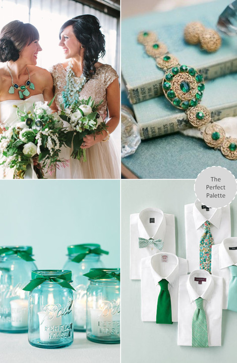 Aqua Wedding Colors
 Wedding Colors Aqua Emerald