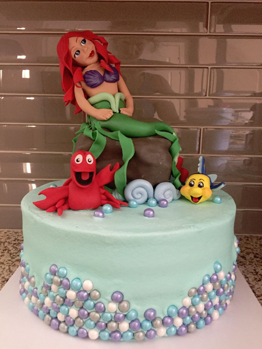 Ariel Birthday Cakes
 The Little Mermaid Birthday Cake CakeCentral
