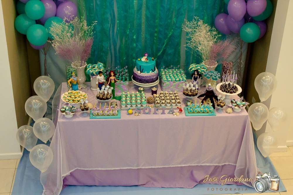 Ariel Pool Party Ideas
 The Little Mermaid Birthday Party Ideas