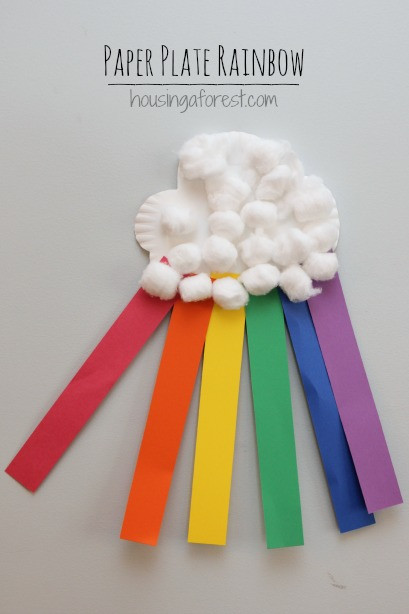 Art And Craft Activities For Preschoolers
 Paper Plate Rainbow Craft