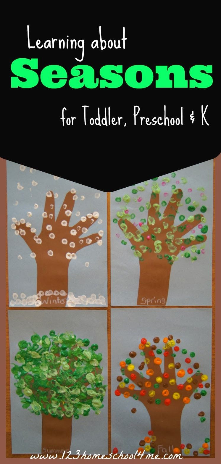 Art And Craft Activities For Preschoolers
 FREE Printable Seasons Activities