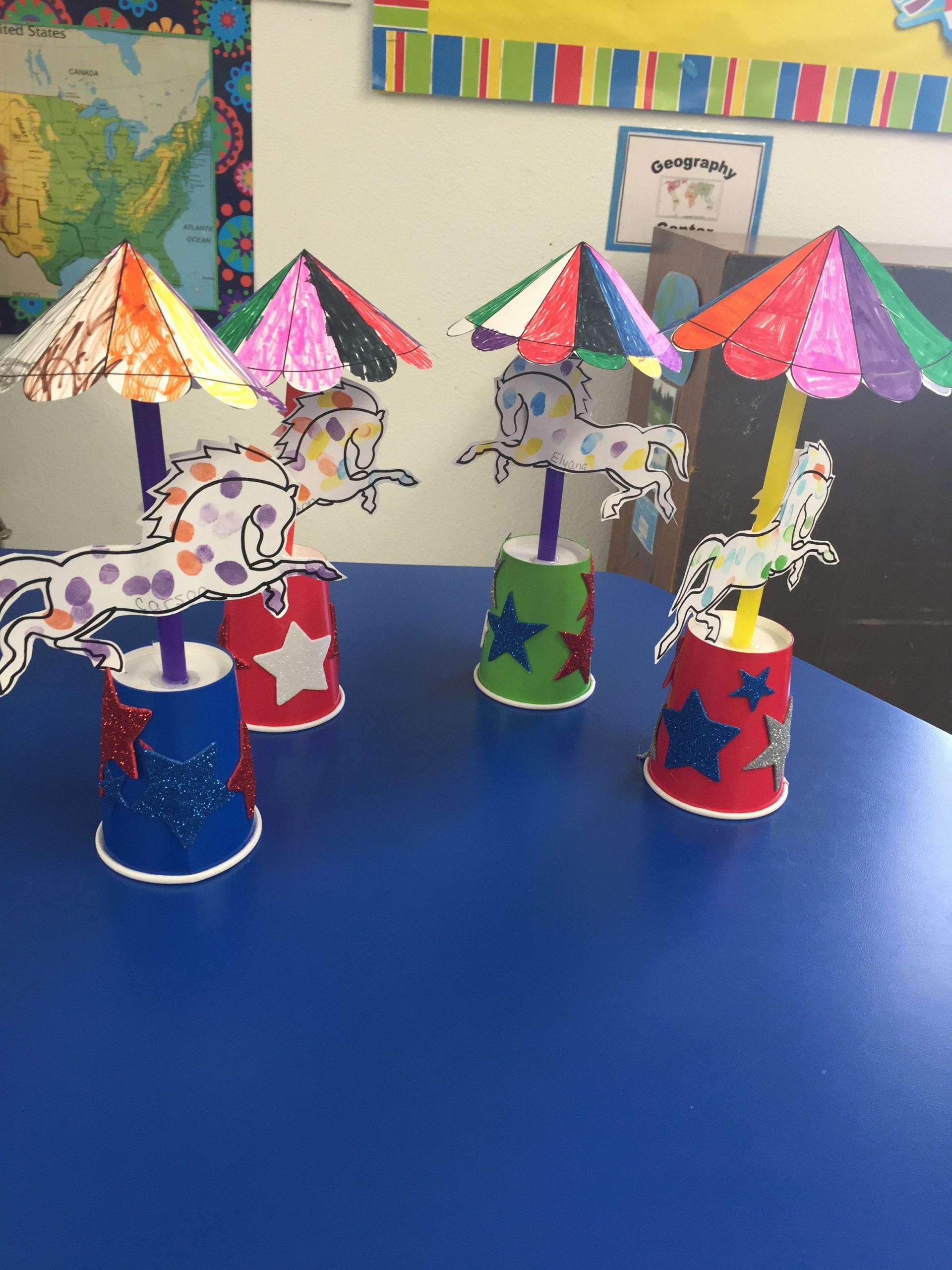 Art And Craft Activities For Preschoolers
 Horse under the big top Circus art projects
