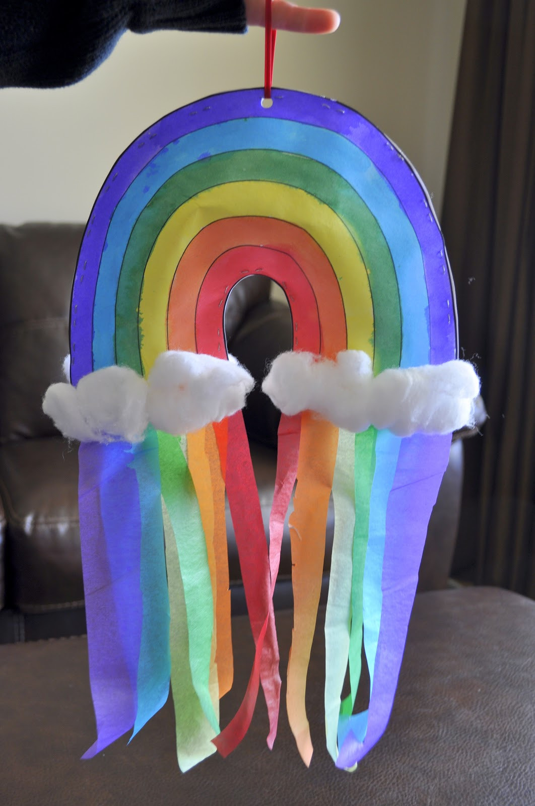 Art And Craft Activities For Preschoolers
 Double sided Rainbow Windsock Craft She s Crafty