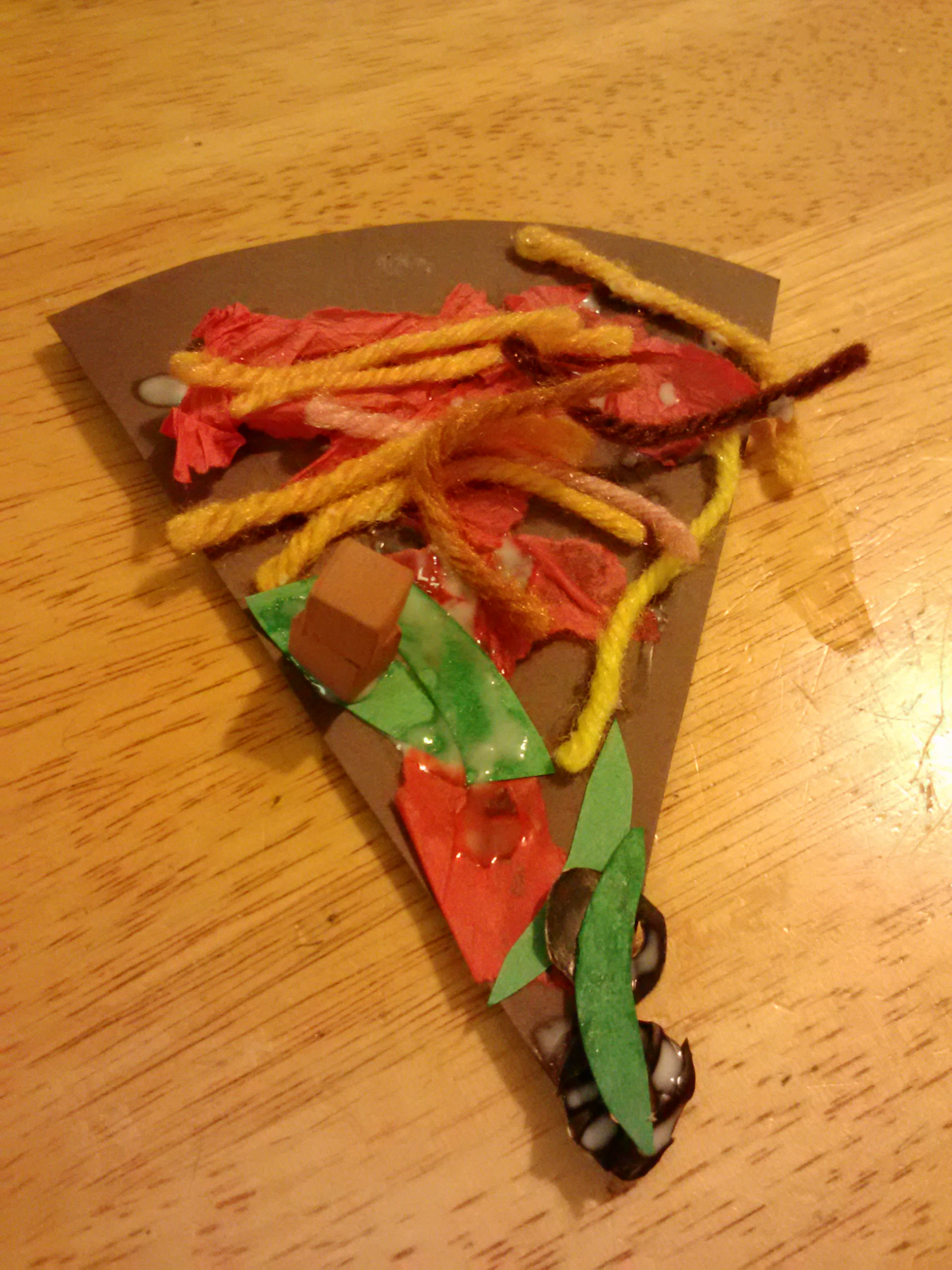 Art And Craft Activities For Toddlers
 Pizza Party Slices