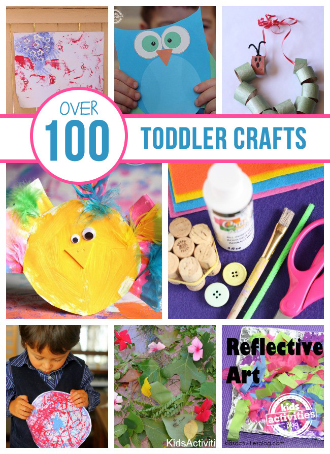 Art And Craft Activities For Toddlers
 Over 100 Toddler Crafts